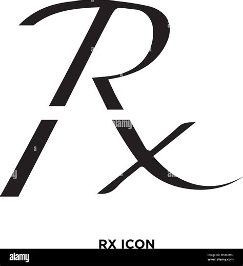 rx logo  res stock photography  images alamy