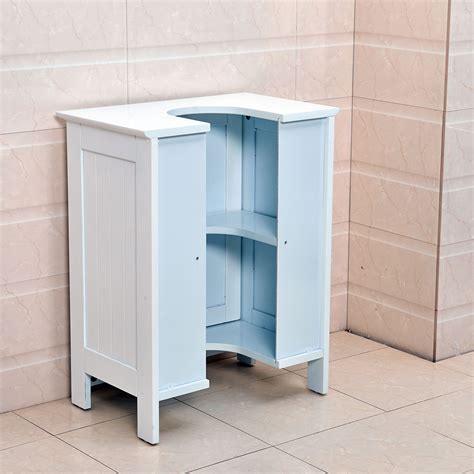 undersink bathroom cabinet cupboard vanity unit  sink basin storage wood ebay