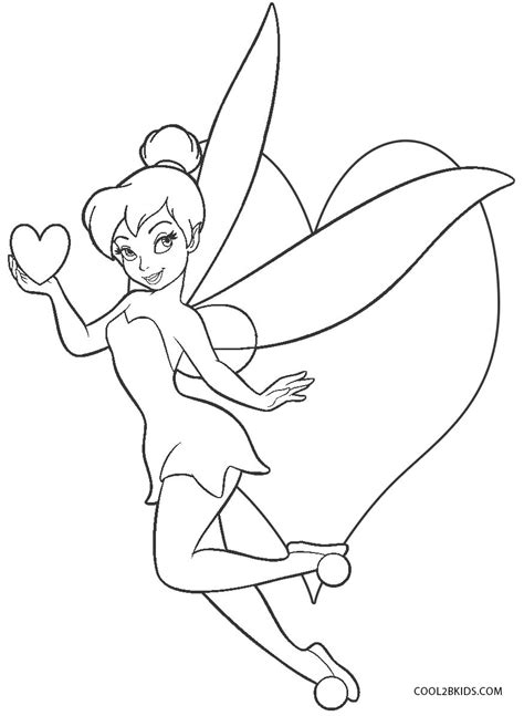 tinkerbell printable coloring pages