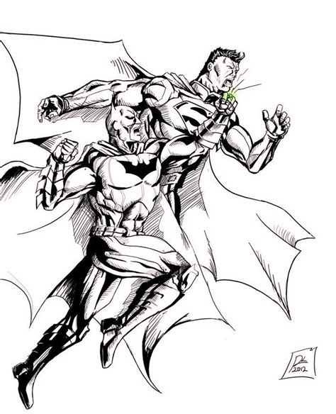 ideas  batman  superman coloring pages printable home family