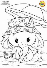 Coloring Pages Cute Kids Bojanke Animal sketch template
