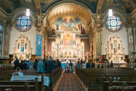 Chicago Wedding Holy Trinity Catholic Church Concorde