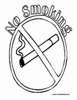 Smoking Coloring Pages Sign 175px 38kb sketch template