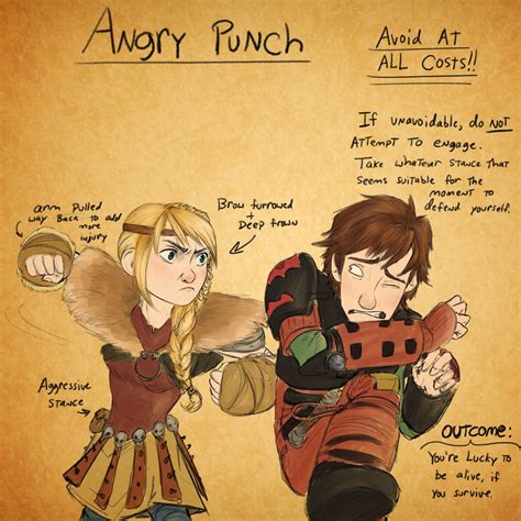 Funny Comic Punches Hiccup Astrid Hiccstrid Secretsivekept •