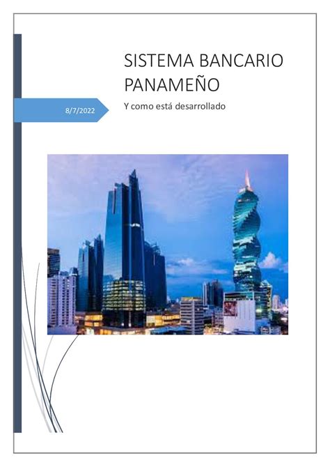 calameo sistema bancario panameno