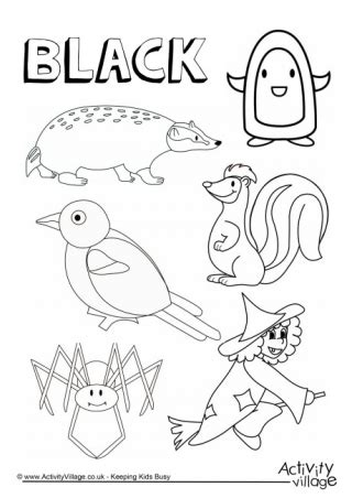 colour collection colouring pages