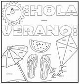 Spanish Summer Coloring Pages Color Er Ir Verbs Class Choose Board sketch template