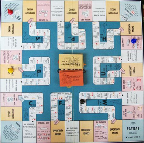 opportunity knocks   board game  careers   fun  games