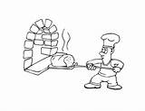 Brot Malvorlage Kostenlos Ofen Drucken Malvorlagen Ausdrucken sketch template