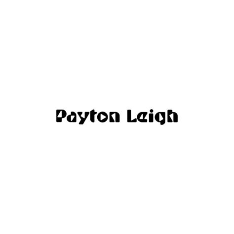 Payton Leigh Digital Art By Tintodesigns