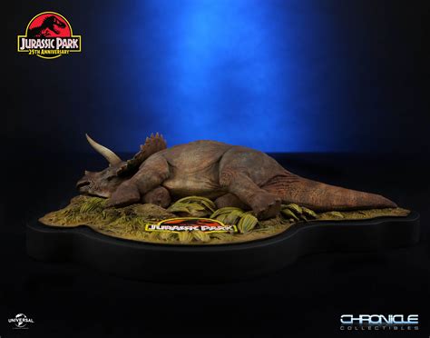 More Pics And Info For The Jurassic Park Sick Triceratops