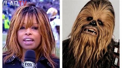 the internet clowns pam oliver for hairstyle at afc game