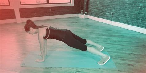 this 60 second plank workout will make your abs cry women s health