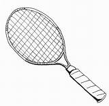 Tennis Draw Racquet Racket Drawing Drawings Ehow Sketch Cartoon Ball Getdrawings Line Basic Pencil Sports Equipment Sport Choose Board sketch template