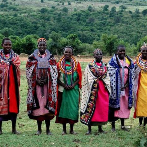 masai spitting in a weird and bizarre tradition in africa in the masai