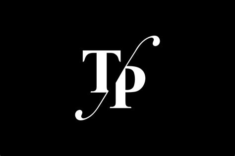 tp monogram logo design  vectorseller thehungryjpegcom