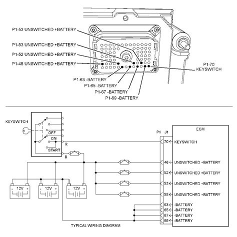 cat mxs ecm wiring diagram