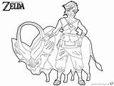 Coloring Zelda Pages Legend Link Ganon Twilight Princess Printable Kids Color Getcolorings Print sketch template
