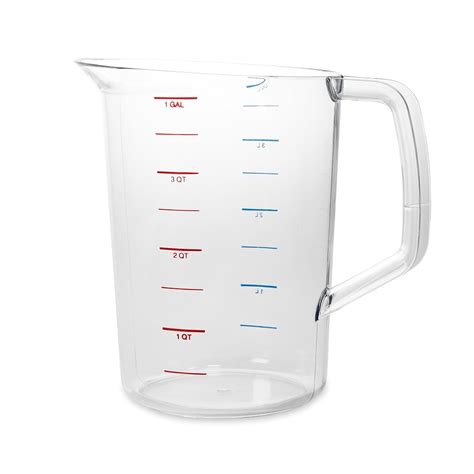 quart  gallon measuring pitcher