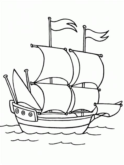 ship coloring pages    print
