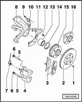 Octavia Skoda Brake Mk1 Disc Front Caliper Manuals Workshop Nm Torque Repairing sketch template