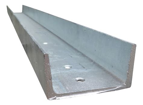 hot dipped galvanised steel  channel     mm pfc suits