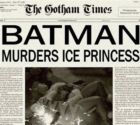 gotham times ice princess gotham dc comics batman shows bruce wayne marvel times tv