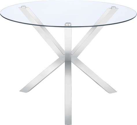 Coaster Vance Dining Table 120760 Chrome Appliances Connection