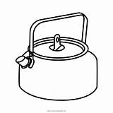 Kettle Coloring Electric Pages sketch template