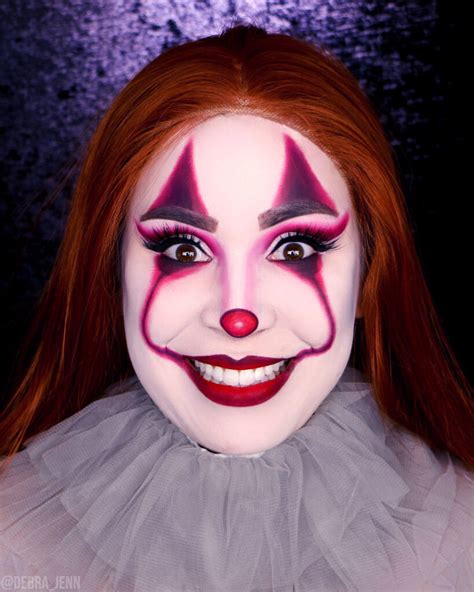 Pennywise Makeup Tutorial Scary Clown Halloween Costume [video]