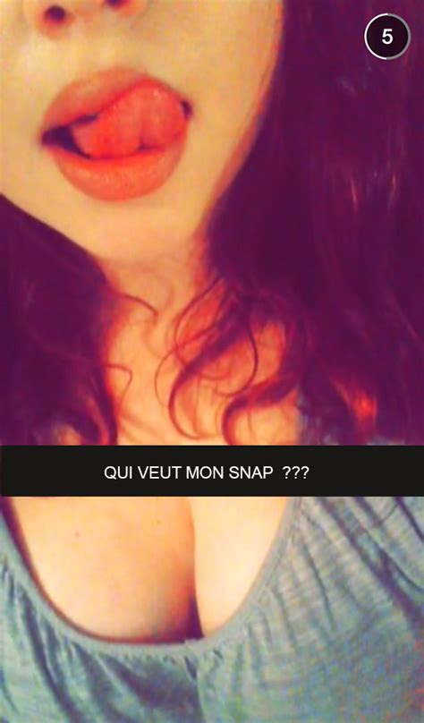 fille nu snapchat coquin
