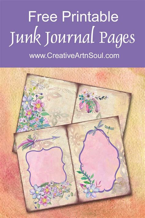 junk journal printables   calico collages junk journal
