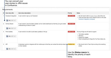 How To Document Product Requirements In Confluence Atlassian Inside
