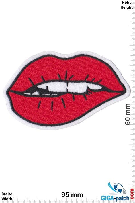 Sex Sexy Lips Patch Back Patches Patch Keychains Stickers