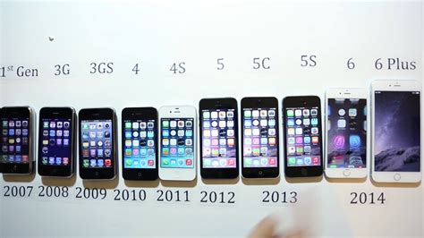 iphone  model compare youtube