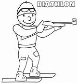 Biathlon Scribblefun Ingrahamrobotics sketch template