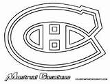 Montreal Canadiens sketch template