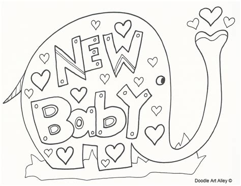 baby coloring pages