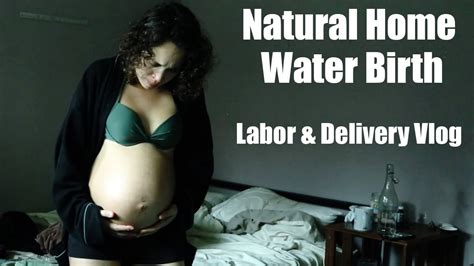 Natural Home Water Birth Surprise Gender Reveal Youtube