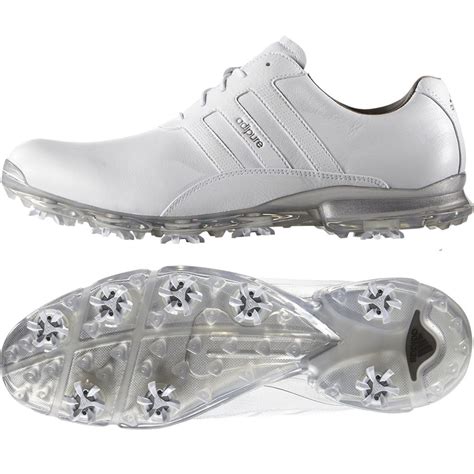 adidas  adipure classic mens waterproof leather golf shoes standard fitting ebay