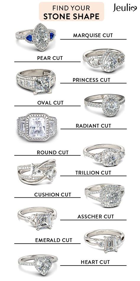 wedding ring shapes jenniemarieweddings