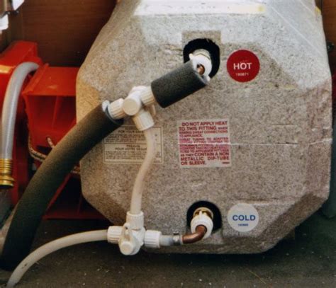 Rv Hot Water Heater Bypass Valve And Drain Valve
