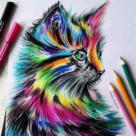 plenty  color  paintings  drawings rainbow drawing color