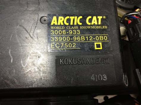 factory ecu arctic chat arctic cat forum