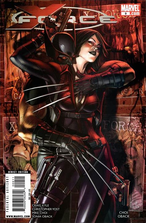 x force 9 a jan 2009 comic book by marvel