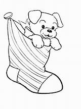 Coloring Puppy Pages Cute Print Cartoon Printable Drawing Kids Pomeranian Line Puppies Dog Christmas Colouring Color Draw National Unique Getdrawings sketch template