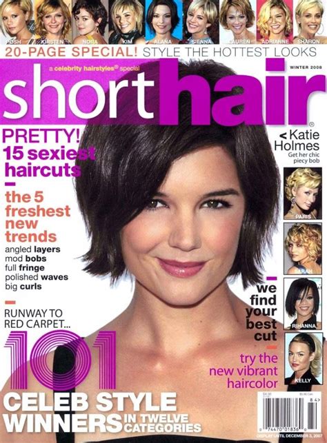 magazine  short hair short hairstyles magazine celebrity short