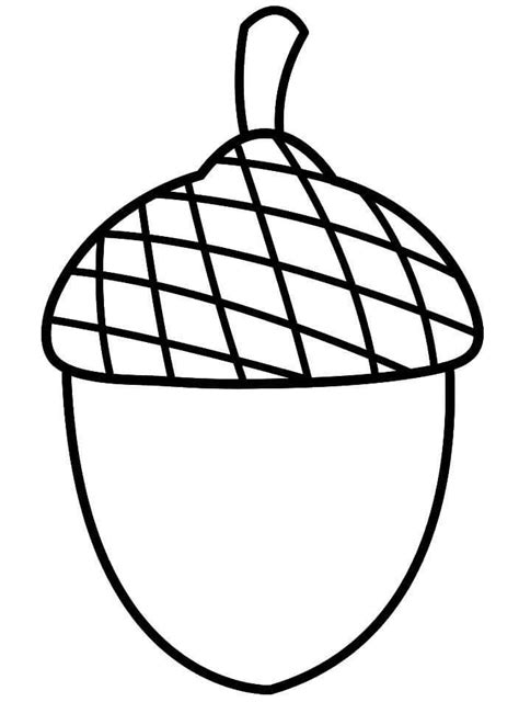 ideas  coloring acorn coloring book templates