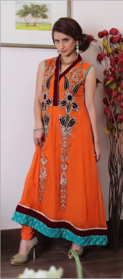 modern pakistani party silhouette for women 2012 she styles pakistani designer dresses