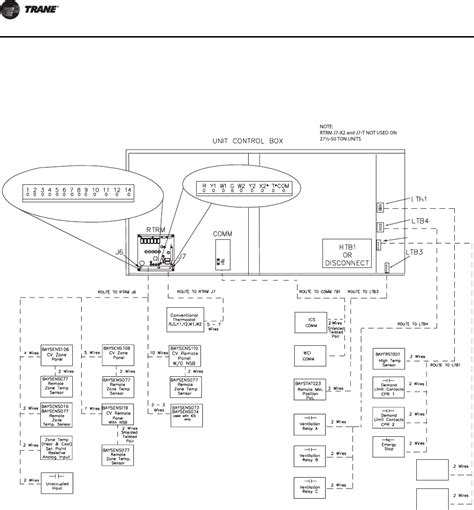 trane ycd wiring schematic wiring diagram
